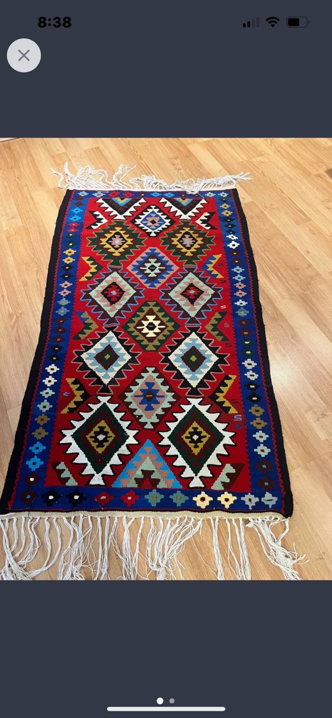 Turkish Kilim Rug thumbnail