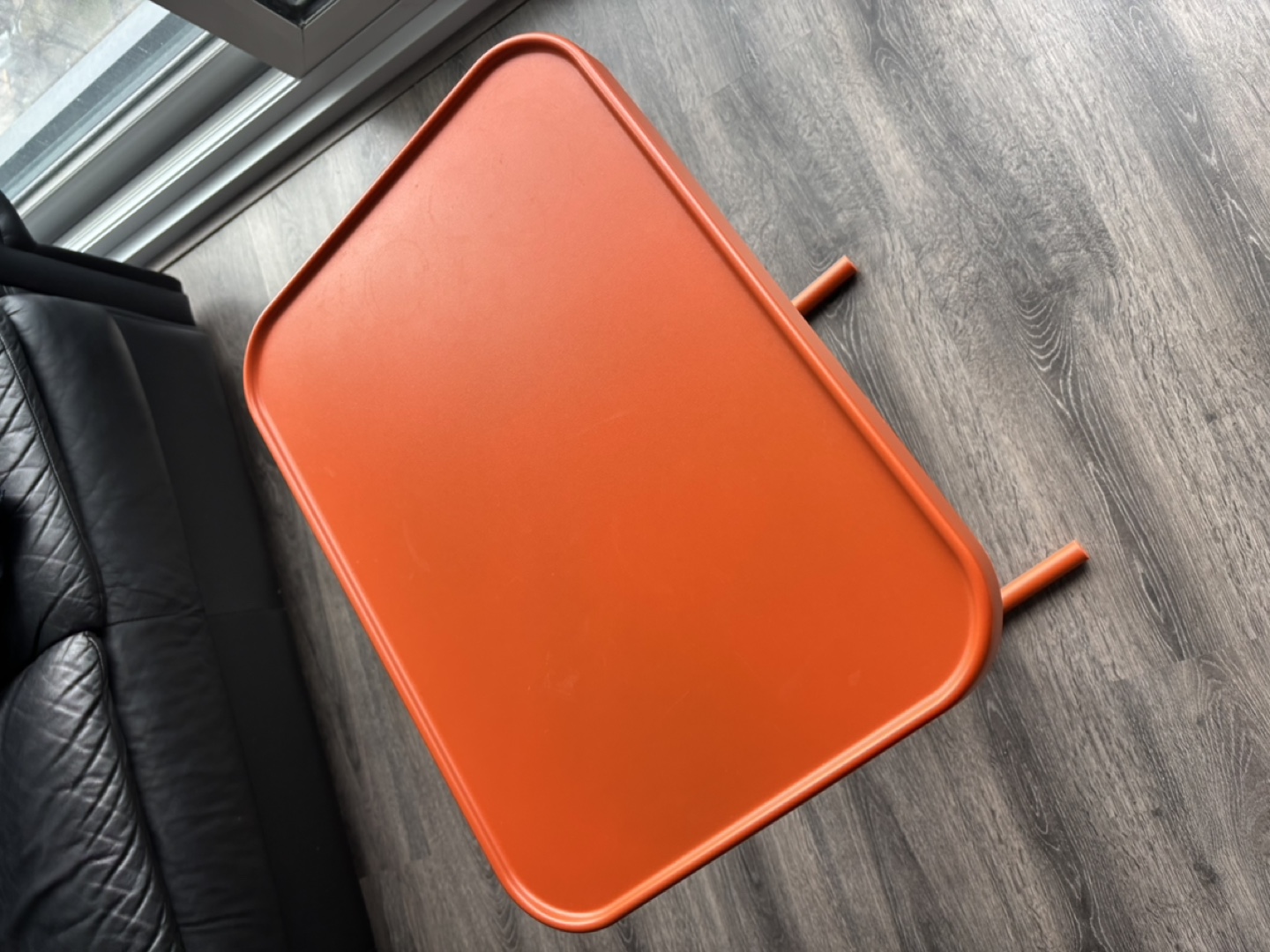 IKEA Orange Side Table - photo 4