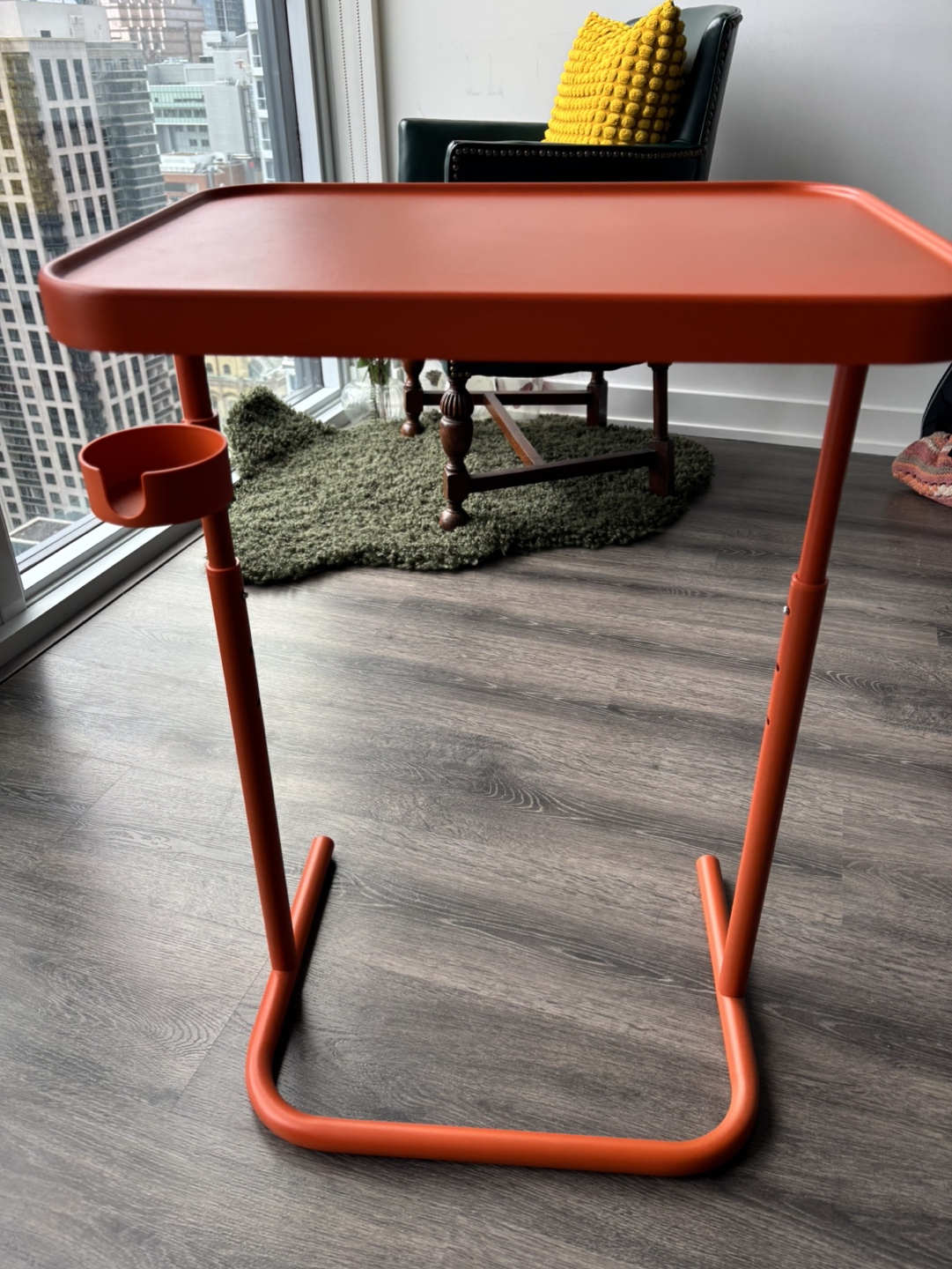 IKEA Orange Side Table - photo 3