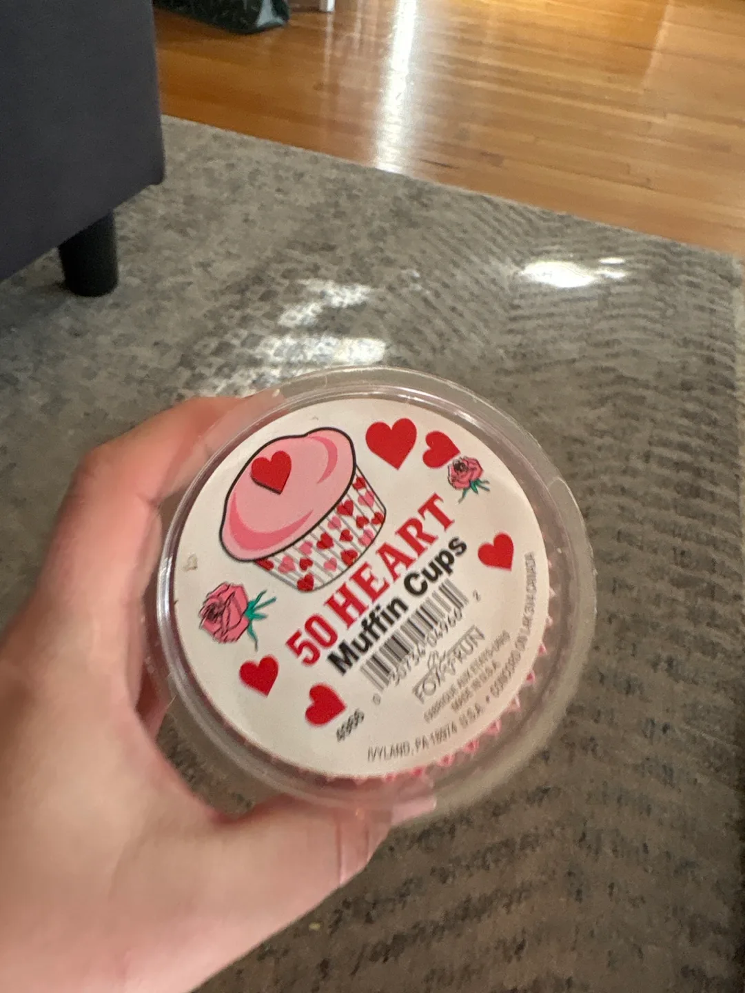 50 Heart Muffin Cups image indicator(2)