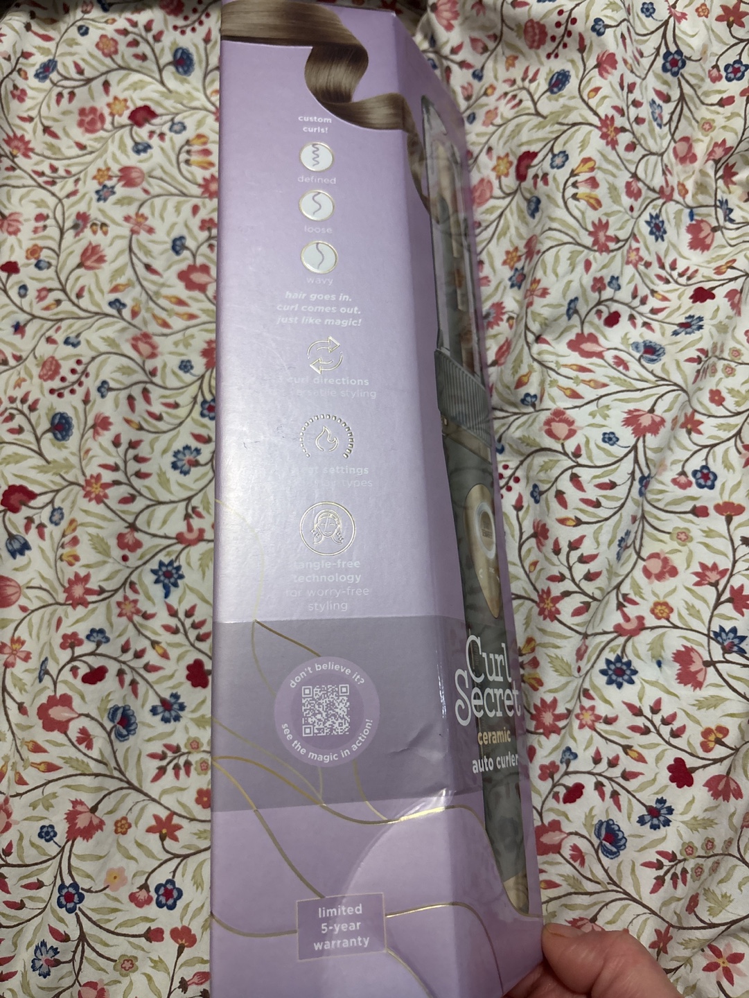 Curl Secret Automatic Ceramic Curling Iron - photo 3