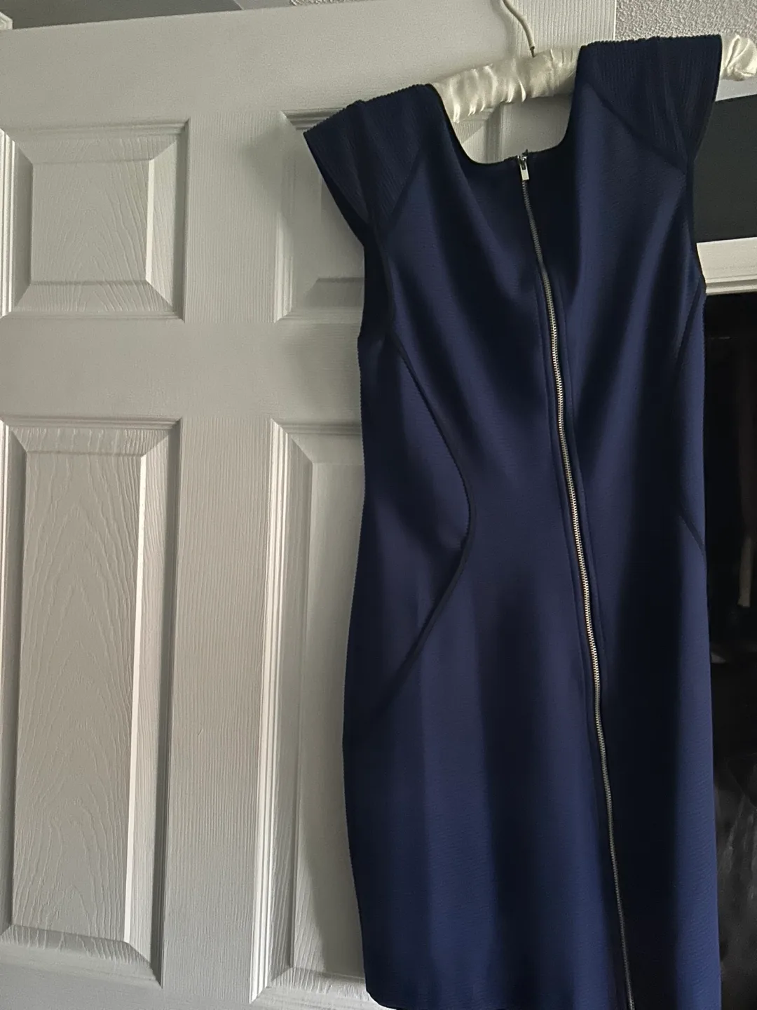 Express Navy Blue Dress- size 10 BOGO EVENT! image indicator(2)