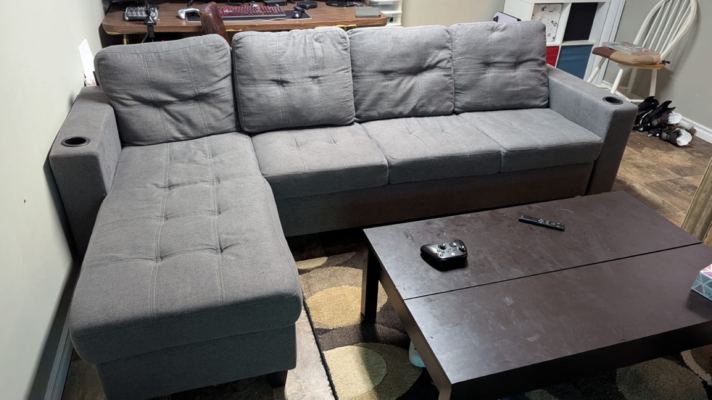 Grey Sectional Sofa