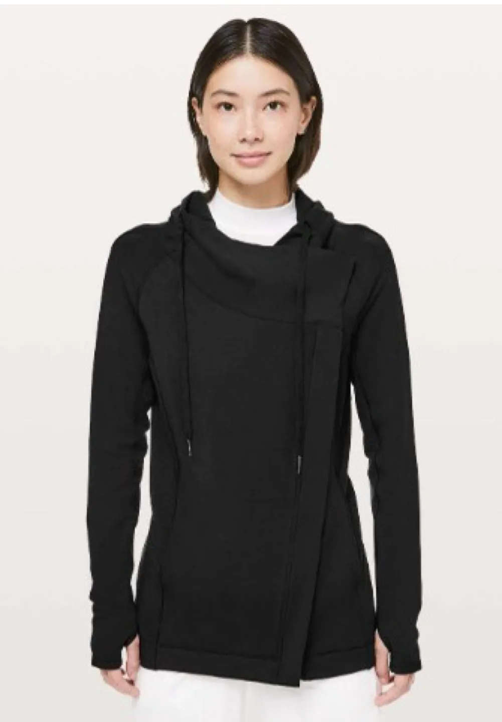 Lululemon Black Wrap Hoodie thumbnail