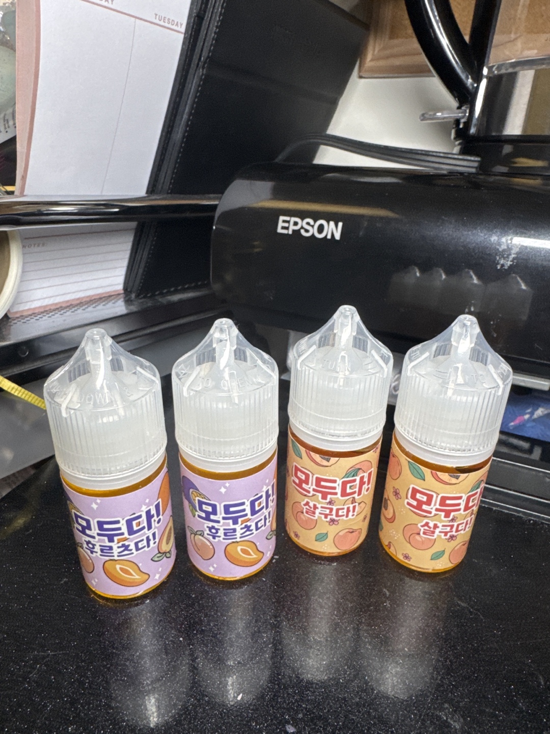 E-liquid for refillable vapes