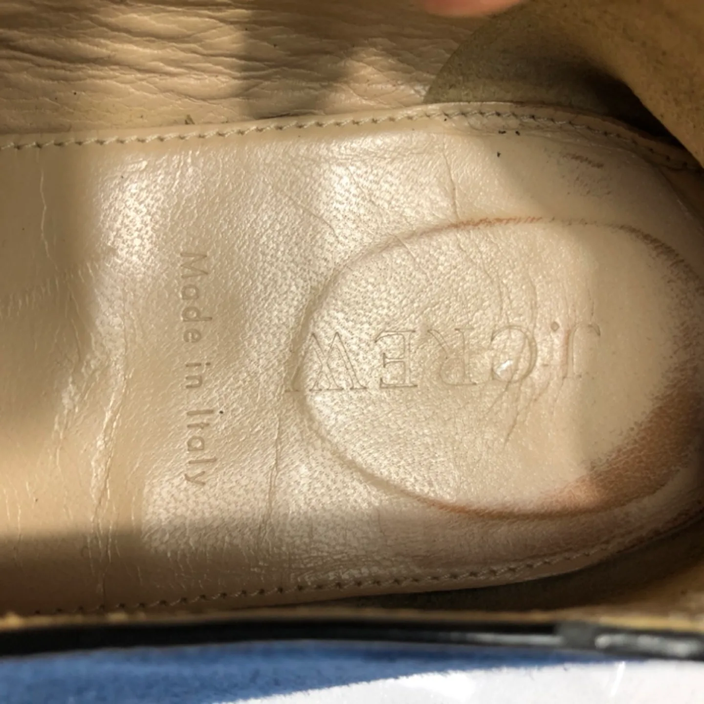 J.Crew Cora Navy Suede Loafers image indicator(3)