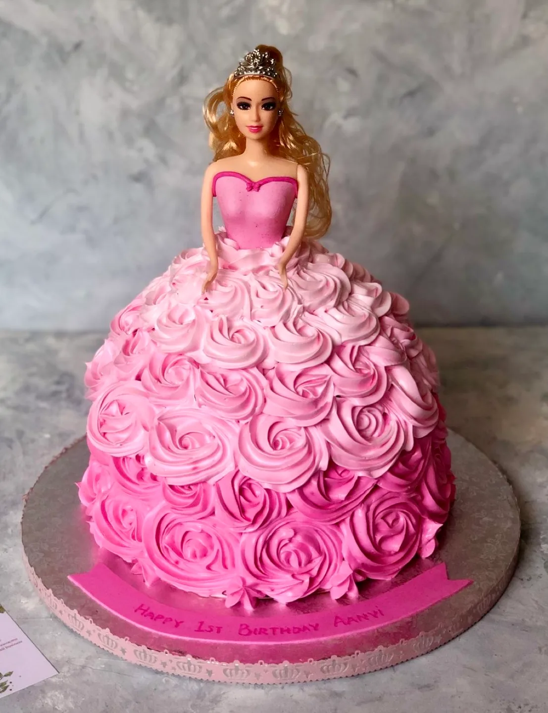 Barbie Doll Cake
