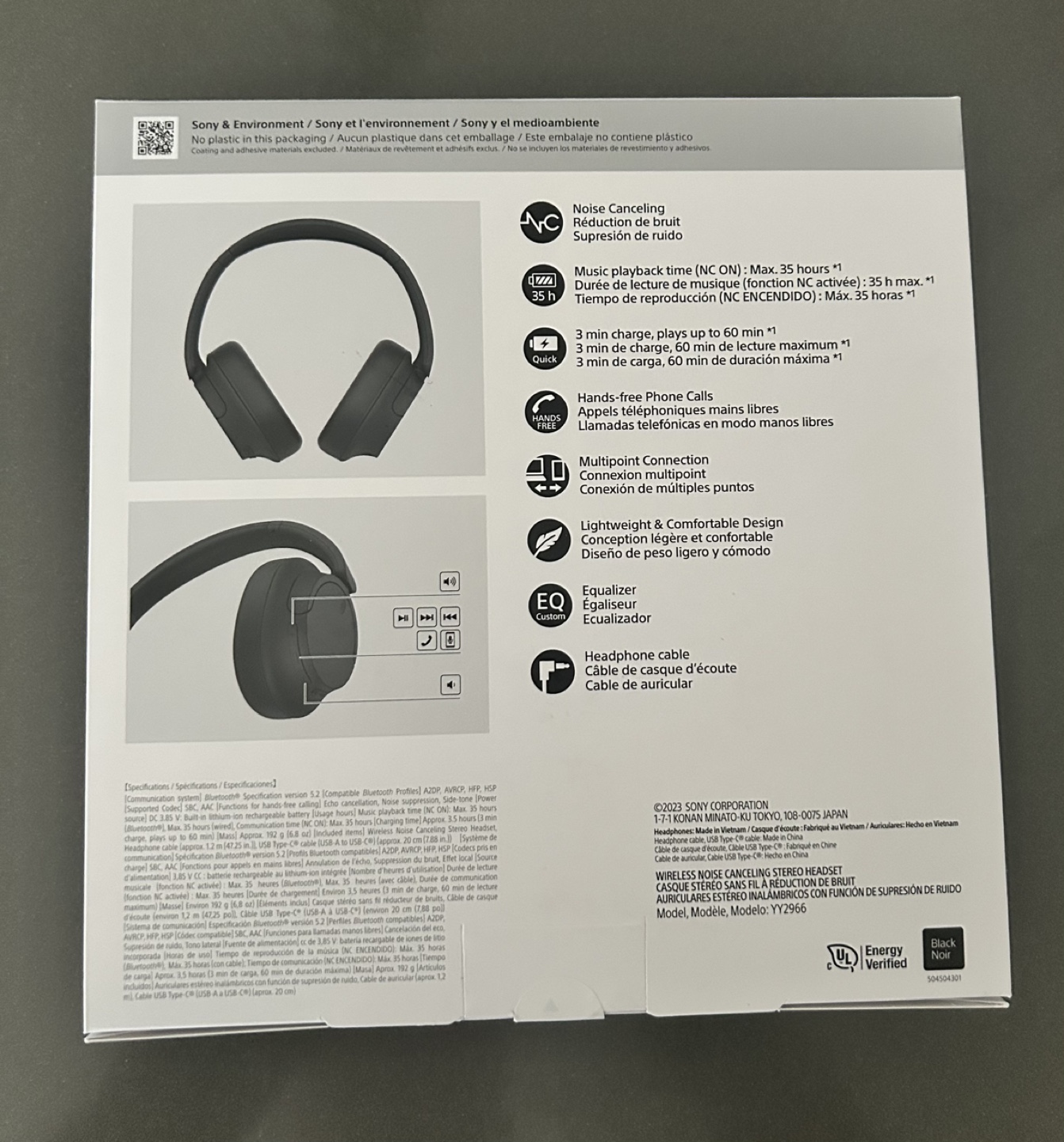 BRAND NEW Sony Wireless Noise Cancelling Headphones - photo 2
