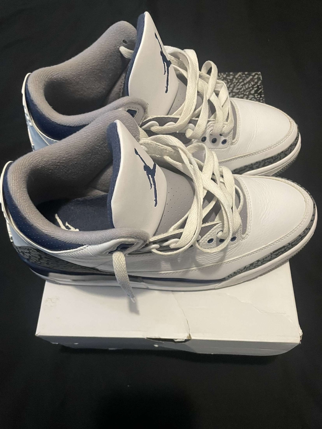 Air Jordan 3 Retro ‘Military navy blue’ - photo 2