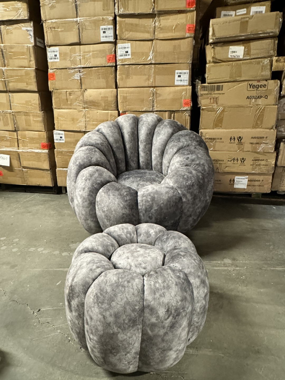 Velvet Sofa Set - photo 3