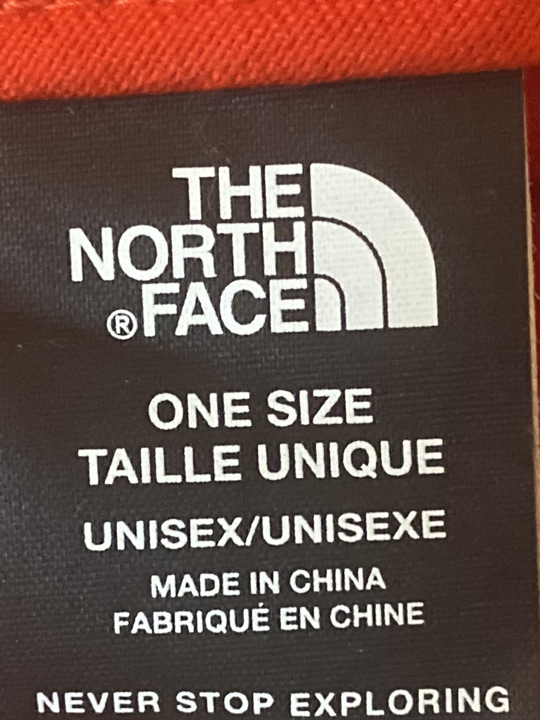 The North Face Red Baseball Cap - photo 4