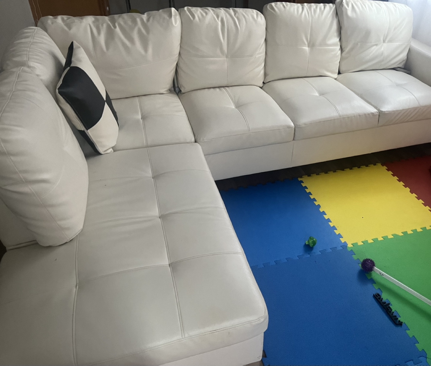 White Sectional Sofa