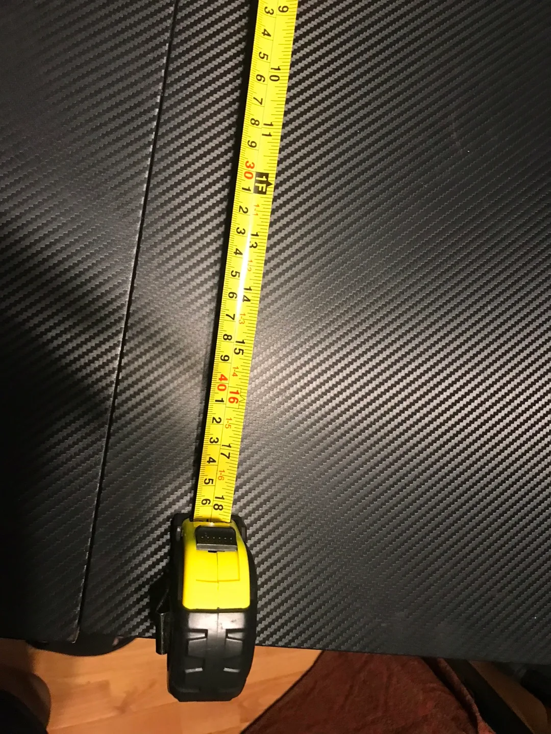 L-Shaped Carbon Wood Texture Gaming Desk - Z Shaped Legs image indicator(4)