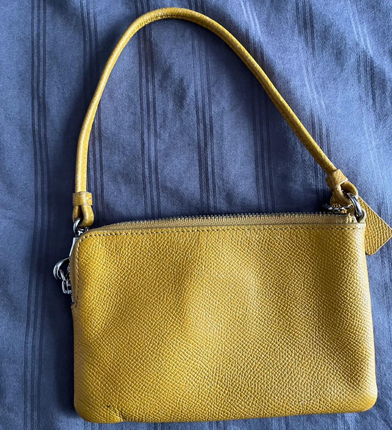 Coach Mustard Yellow Wristlet image indicator(3)