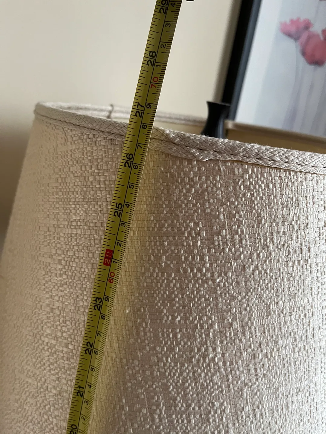 Pier 1 -Black Table Lamps with Cream Shades image indicator(5)