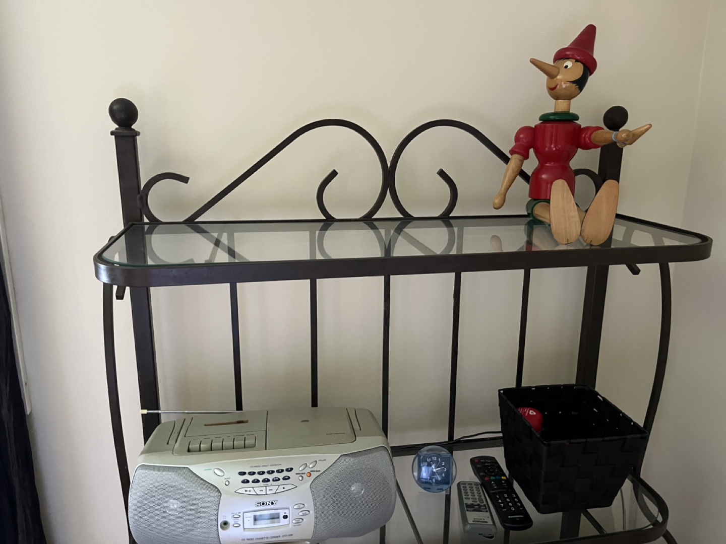 Brown wrought Iron Bakers Rack - photo 4