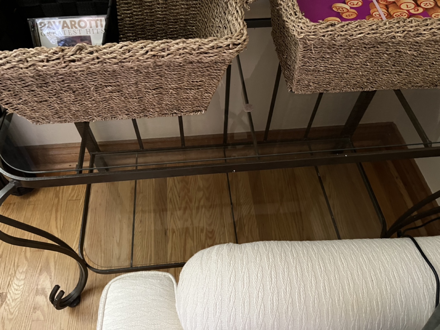 Brown wrought Iron Bakers Rack - photo 2