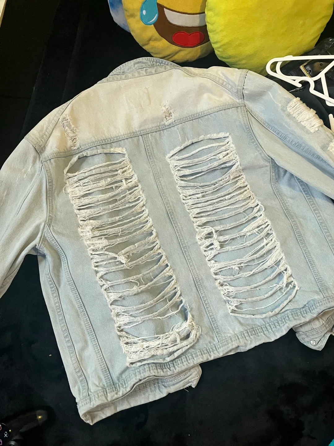 Distrikt Distressed Denim Jacket image indicator(2)