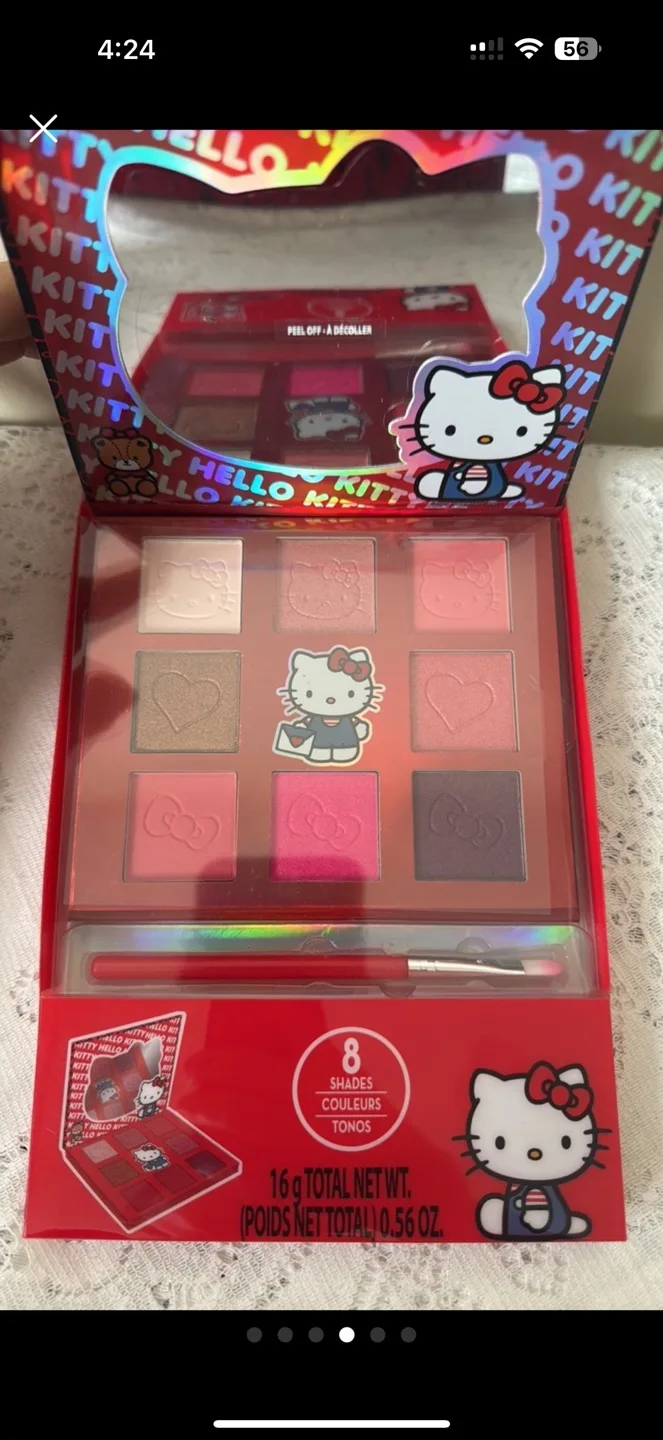 ❤️ Hello Kitty Eyeshadow Palette with Mirror 🆕 image indicator(4)