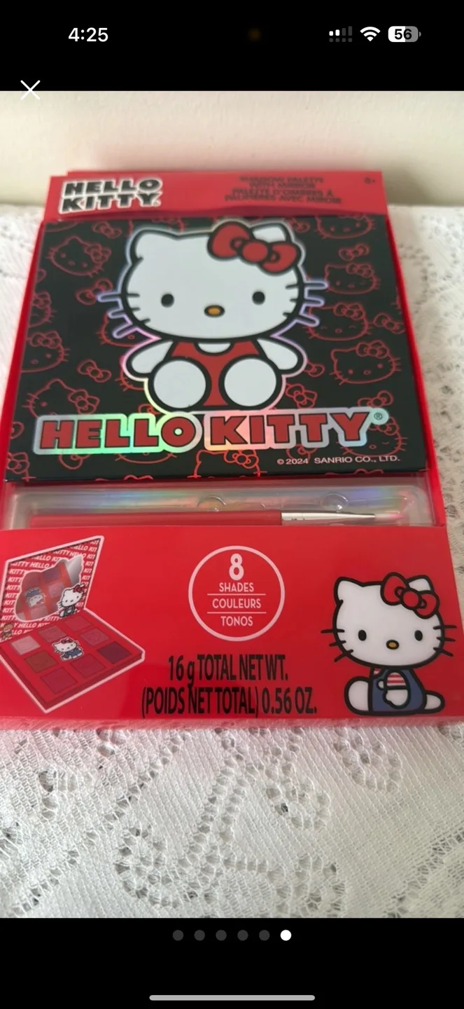 ❤️ Hello Kitty Eyeshadow Palette with Mirror 🆕 image indicator(6)