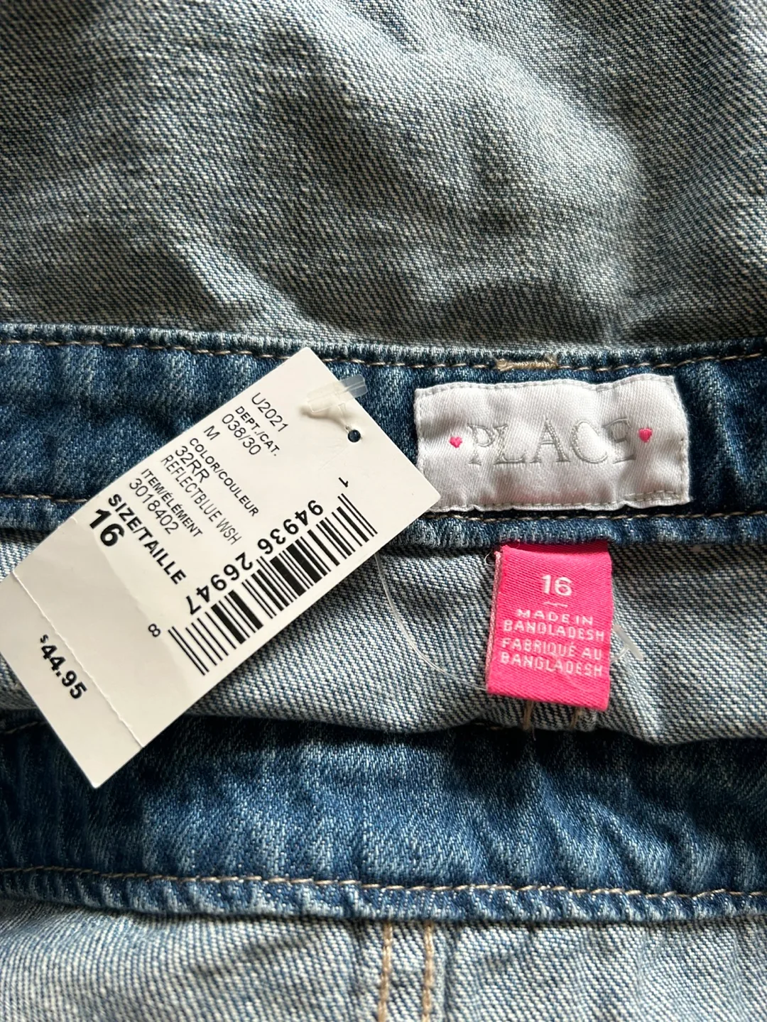 Place Denim Overalls - Size 16 image indicator(3)