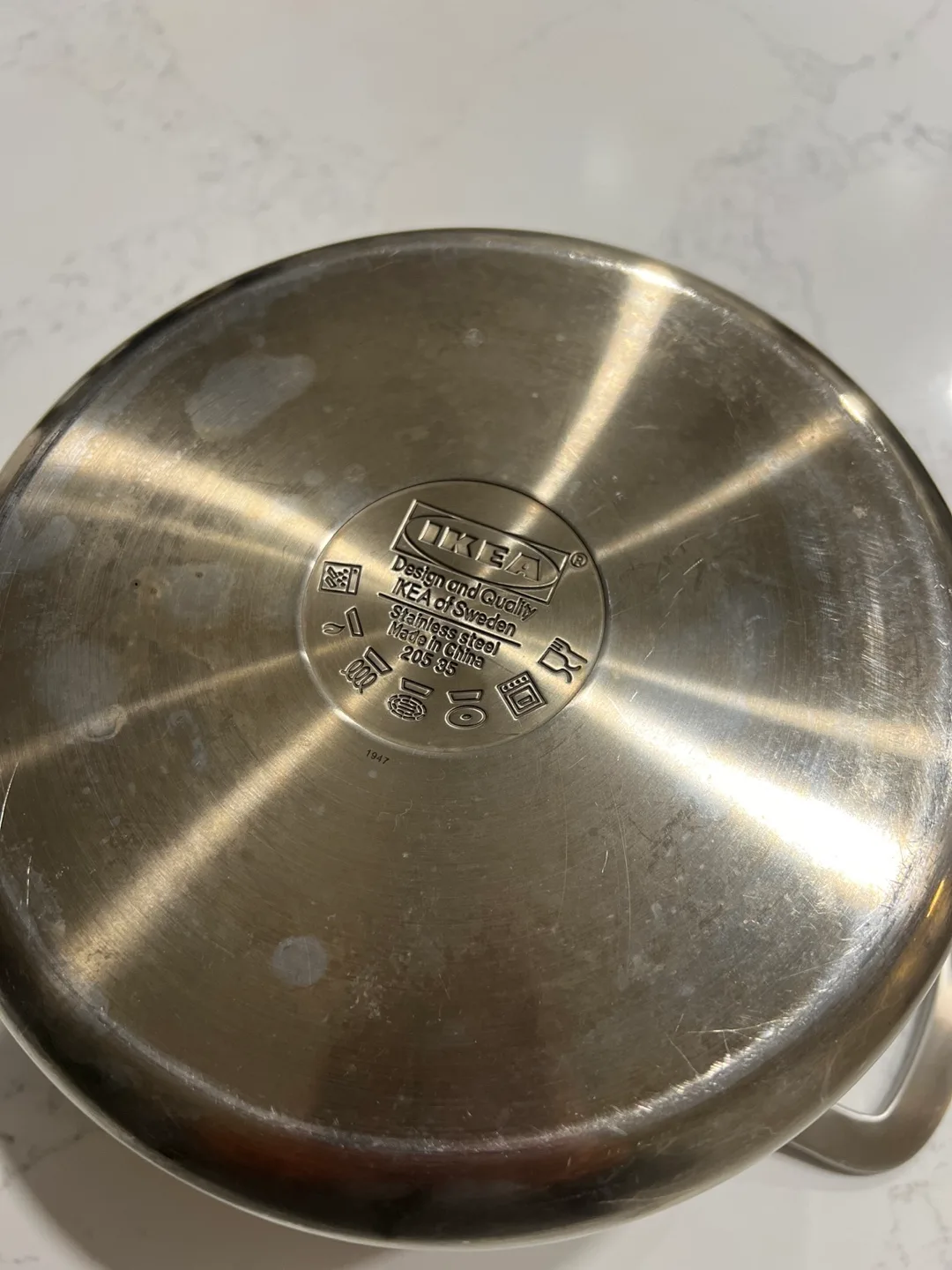 IKEA 5 Liter Stainless Steel Pot with Glass Lid image indicator(4)