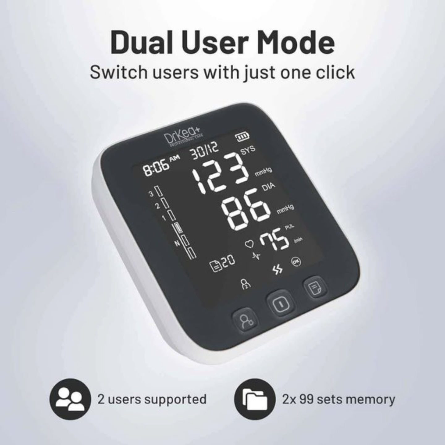 Brand New Bp Monitor With Battery Storage Bag - photo 4
