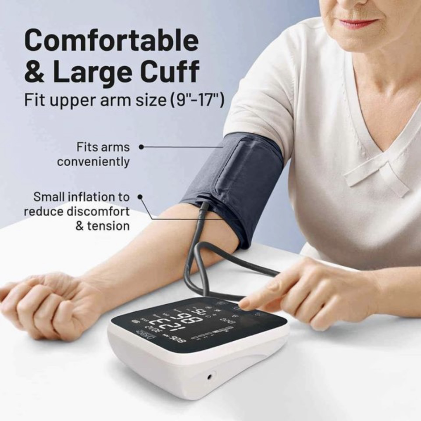 Brand New Bp Monitor With Battery Storage Bag