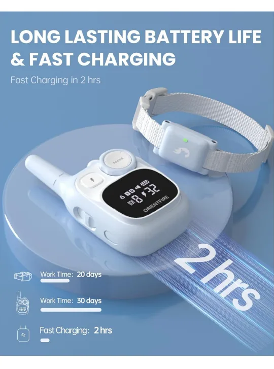 Remote Dog Training Collar with 3 Modes image indicator(6)