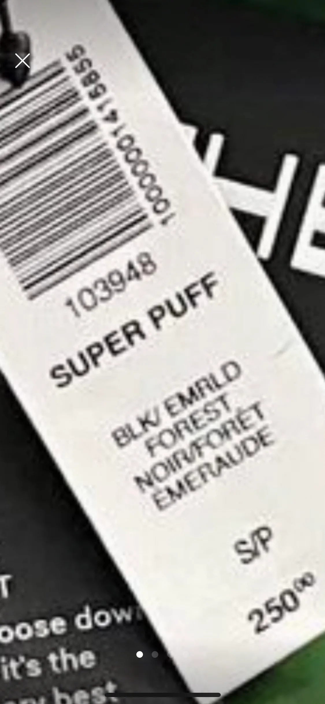 Super puffy jacket image indicator(2)