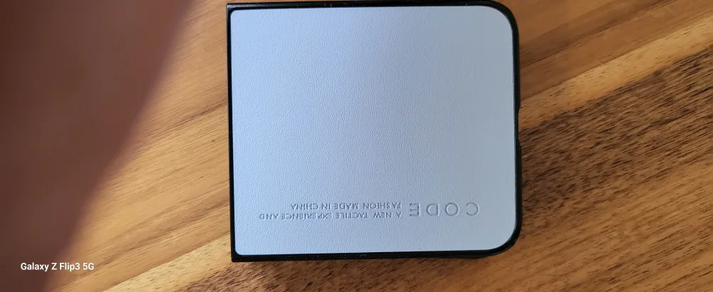 CODE Case for Samsung Galaxy Z Flip 5 #freecycle image indicator(4)