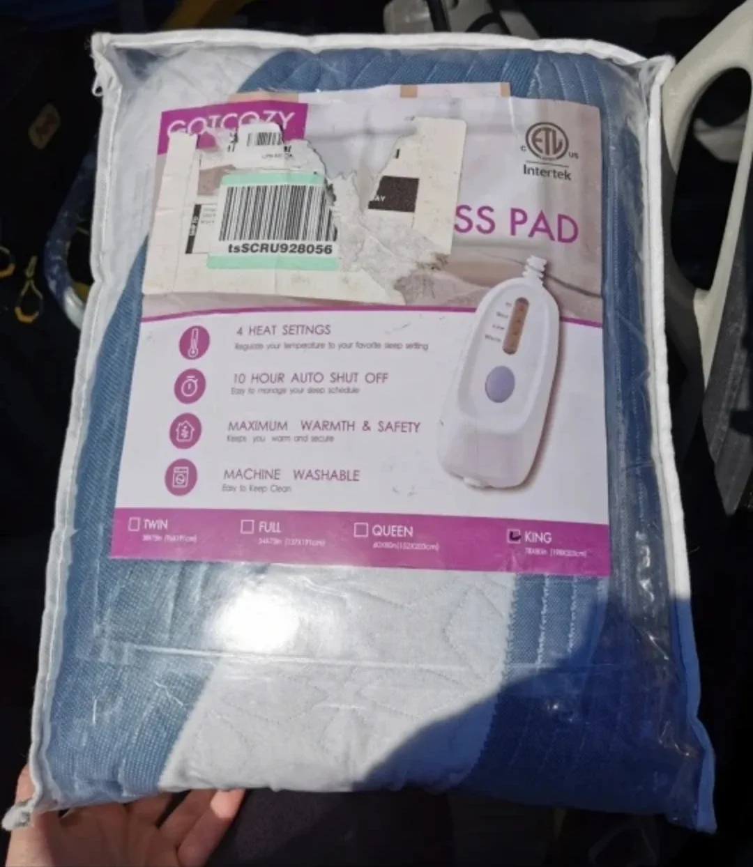 Gotcozy Heated Mattress Pad King Size image indicator(5)