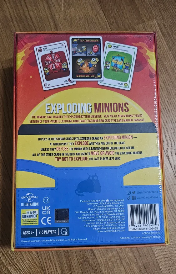 NEW Exploding Minions game image indicator(2)