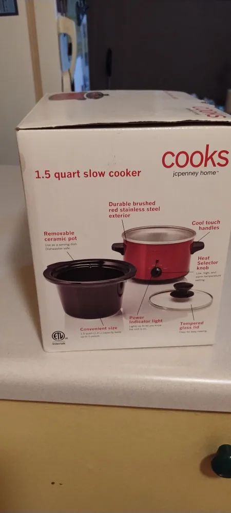 Cooks 1.5 Quart Slow Cooker image indicator(2)