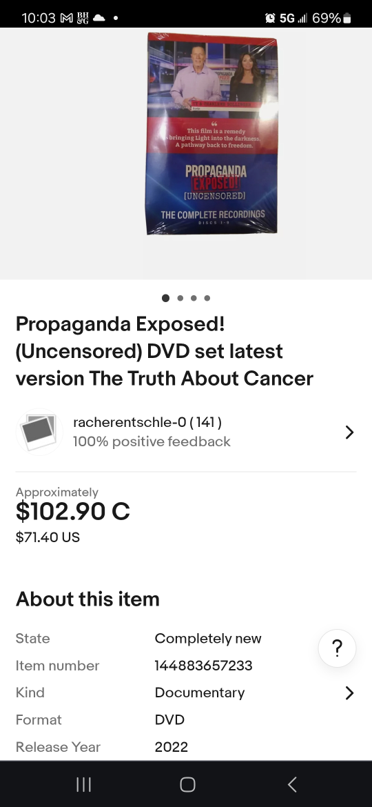 Propaganda Exposed!  DVD set  The Truth About Cancer - photo 3