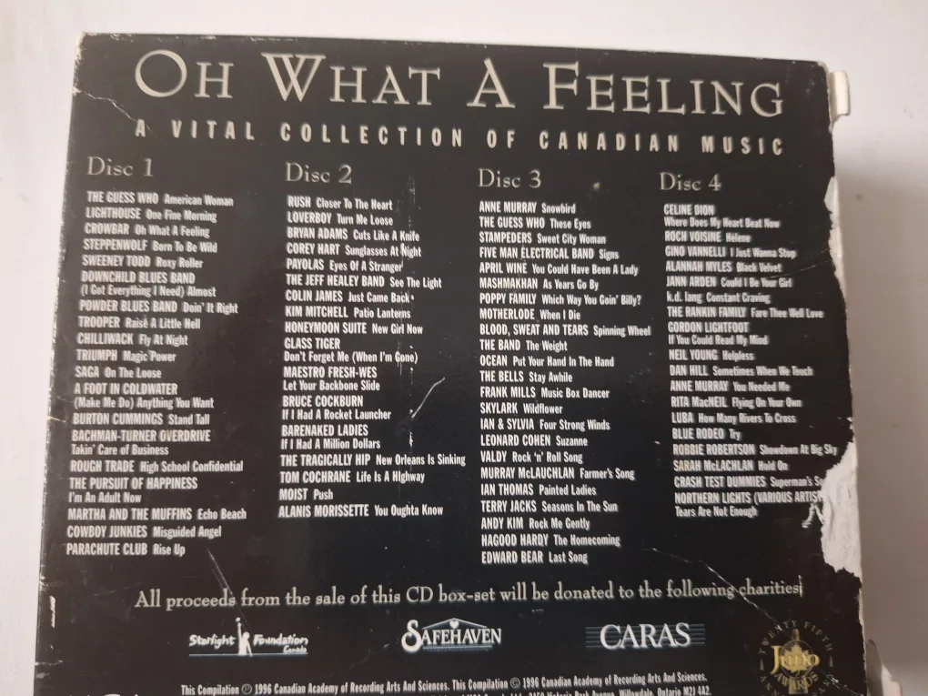 Juno Awards: A Vital Collection of Canadian Music (4-CD Set) image indicator(7)