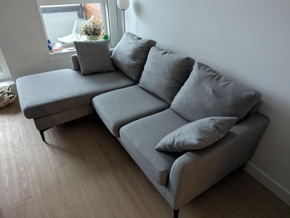 Grey Sectional Sofa - photo 2