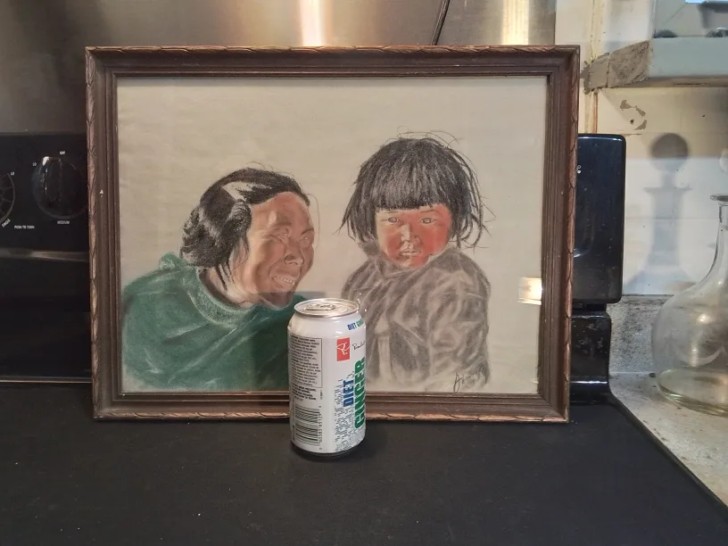 An Excellent Signed Pastel Painting image indicator(10)