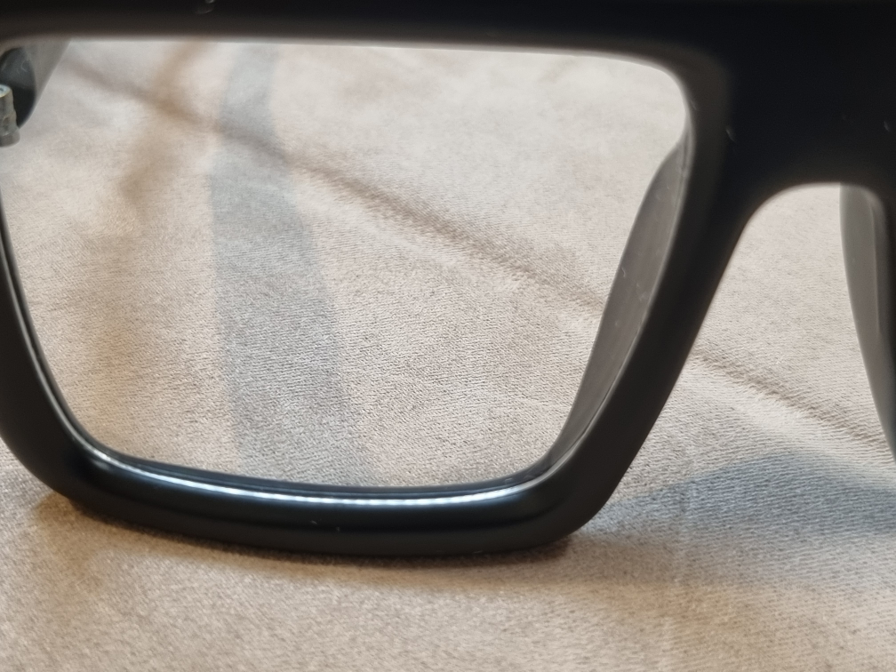 GrinderPunch UV400 Clear Eyeglasses w/ Cute Black Frame - photo 2