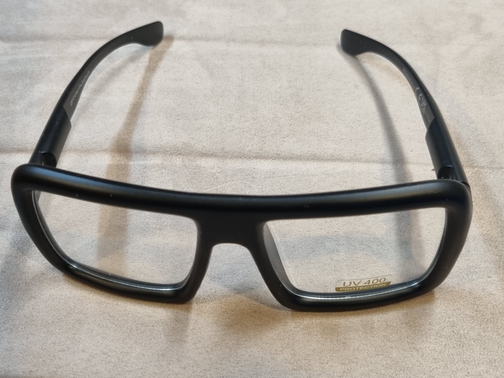 GrinderPunch UV400 Clear Eyeglasses w/ Cute Black Frame - photo 5