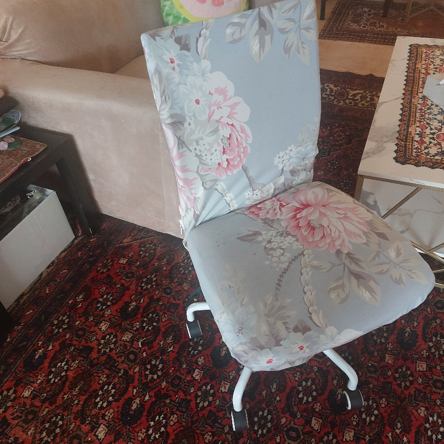 Floral Office Chair +Cover