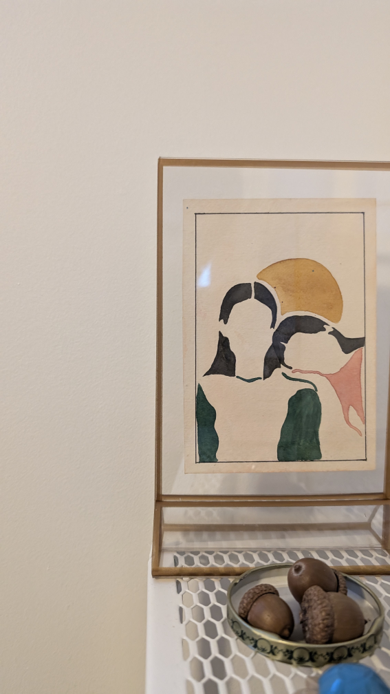 Watercolor Art Prints in Gold Frames - photo 2