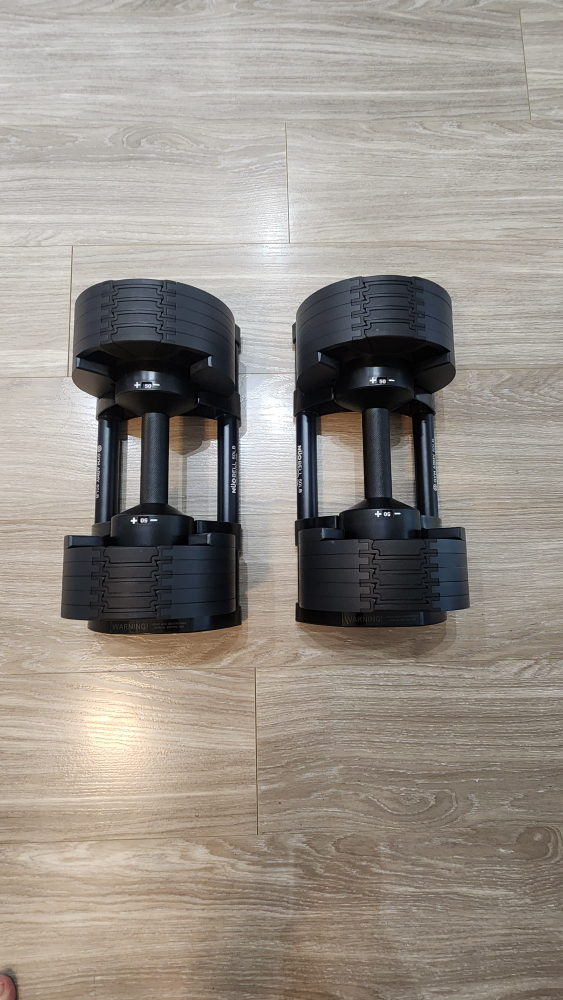 Nuobell Gym Army 50 lb Adjustable Dumbbells