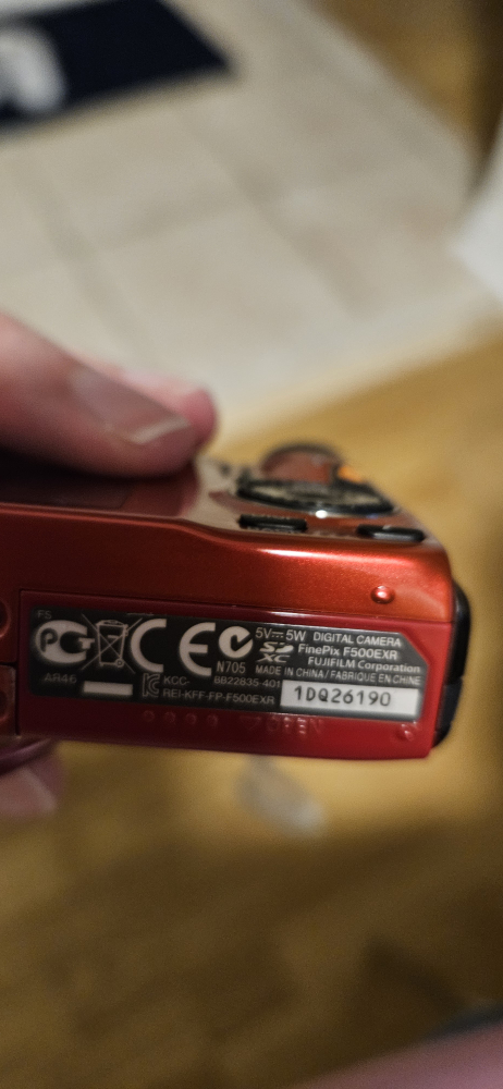 Fujifilm F500 EXR FinePix Camera - photo 2