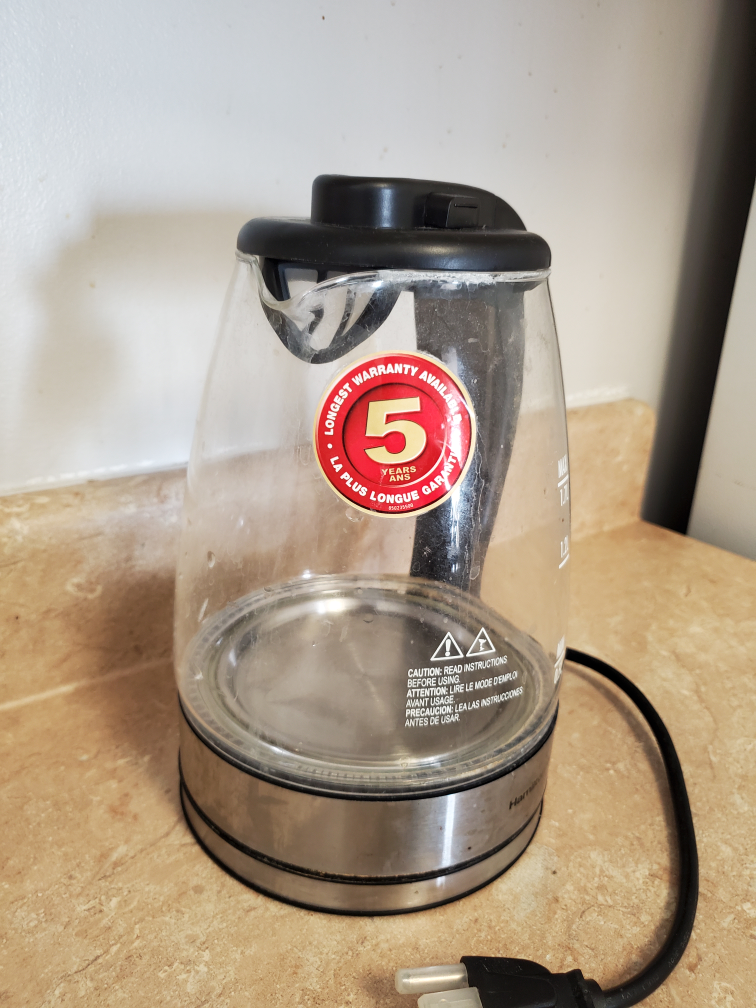 MOVING SALE - Hamilton Beach Electric Glass Kettle - photo 4