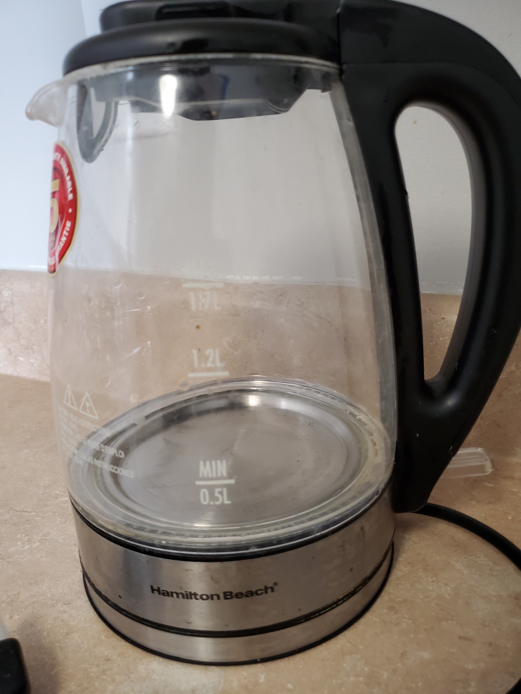 MOVING SALE - Hamilton Beach Electric Glass Kettle - photo 5