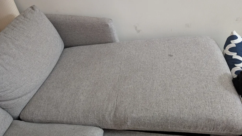 Grey Sectional Sofa#freecycle image indicator(3)