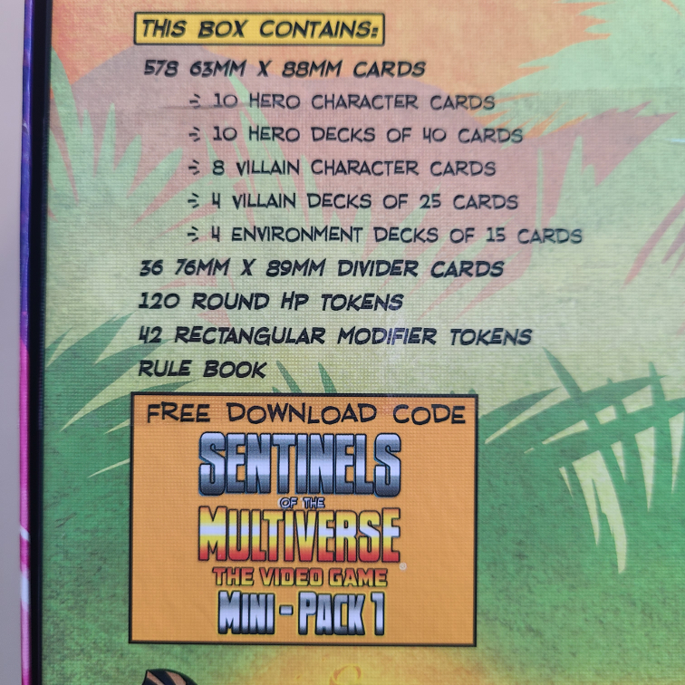 Sentinels of the Multiverse Card Game Mini Pack 1 - photo 4