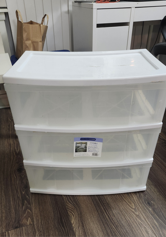 Gracious Living 3 Drawer Storage System