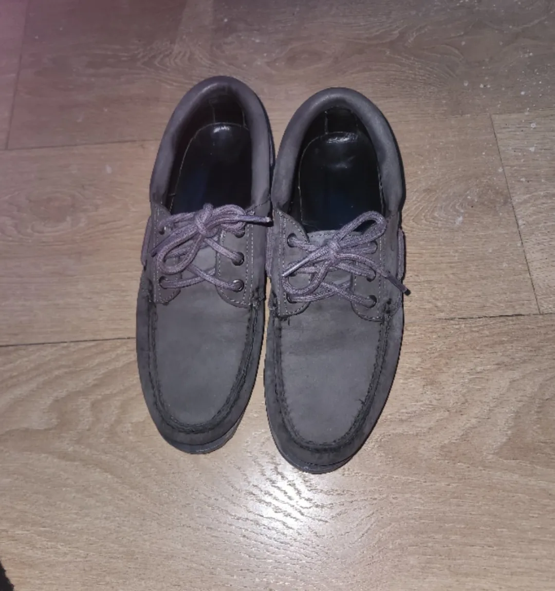 Men's Grey Timberland Boat Shoes image indicator(3)